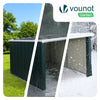 Abri pour robot tondeuse en métal L Vert - voonot.com