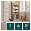 Paravent interieur separateur avec roue 3 panneaux autoportant pliable 262x 30 x 180 cm Beige - voonot.com