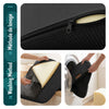 Escalier pour chien et chat en mousse haute densite et housse lavable 72x40x50cm noir - voonot.com