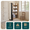 Paravent interieur separateur 6 panneaux autoportant pliable 340 x 30 x 164 cm Beige - voonot.com