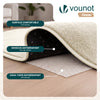 Tapis de salon poils ras doux antiderapant 60x180cm uni beige - voonot.com