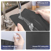 Lot de 4 Boudins de Porte Isolants coupe froid Découpables 96cm Noir - voonot.com