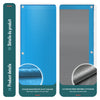 Bache piscine rectangulaire en Polyethylene 160 gr/m2 8x14m Bleue foncé - voonot.com