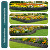 Bordure de jardin plastique PP imitation pierre 20m - voonot.com