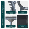 Transat pare soleil Lot de 2 pcs Noir - voonot.com
