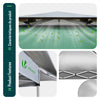 Tonnelle de jardin exterieure pliable avec moustiquaire 3.6x3.6m vert - voonot.com