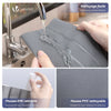 Lot de 4 Boudins de Porte Isolants coupe froid Découpables 96cm Gris - voonot.com