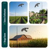 Lot de 2 Cerf volant anti oiseaux effaroucheur avec mat Faucon modele F et G - voonot.com