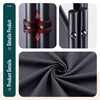 Paravent interieur separateur 3 panneaux autoportant pliable 262 x 30 x 173 cm Anthracite - voonot.com
