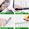 Pic Anti-Pigeon en Acier Inoxydable 8.5M Pack de 34 modules - voonot.com