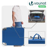 Transat pare soleil Lot de 2 pcs Bleu - voonot.com