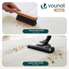 Tapis de salon poils ras doux antiderapant 60x180cm uni crème - voonot.com