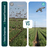 Lot de 2 Cerf volant anti oiseaux effaroucheur avec mat Faucon modele C et G - voonot.com