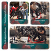 Bequille Moto roue arriere charge max 390 kg acier Rouge - voonot.com