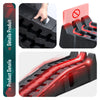 Lot 2 rampes nivellement voiture 5T cale d’acces PP 91x30.5x22cm noir - voonot.com