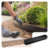 Lot de 35 Bordure de jardin en métal flexible 100x13cm noir - voonot.com