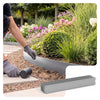 Lot de 35 Bordure de jardin en métal galvanisé flexible 100x13cm - voonot.com