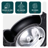 Lot de 4 Roue gonflable robuste 4.80/4.00-8 pour chariot brouette alesage 20mm 400x85mm Noir/Argent - voonot.com