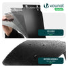 Lot de 35 Bordure de jardin en métal flexible 100x18cm noir - voonot.com