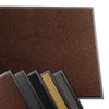 Tapis de porte paillasson 90x150cm Marron-Noir - voonot.com