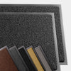 Lot de 2 Tapis de porte paillasson 60x90cm Gris-Noir - voonot.com