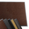 Tapis de porte paillasson 90x120cm Marron-Noir - voonot.com