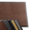 Tapis de porte paillasson 60x90cm Marron-Noir - voonot.com