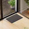 Lot de 2 Tapis de porte paillasson 40x60cm Anthracite - voonot.com