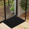 Tapis de porte paillasson 90x120cm Noir - voonot.com