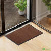 Tapis de porte paillasson 60x90 marron - voonot.com