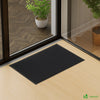Lot de 2 Tapis de porte paillasson 60x90cm Noir - voonot.com
