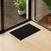 Lot de 2 Tapis de porte paillasson 40x60cm Noir - voonot.com