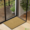 Tapis de porte paillasson 90x120cm Beige - voonot.com