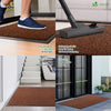 Tapis de porte paillasson 90x120 marron - voonot.com