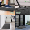 Lot de 2 Tapis de porte paillasson 40x60 anthracite - voonot.com