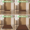 Tapis de porte paillasson 90x150 marron - voonot.com