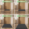 Tapis de porte paillasson 90x150 anthracite - voonot.com