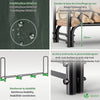 Serre buche 3m avec housse de protection - voonot.com