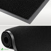 Tapis de porte paillasson 90x150cm Noir - voonot.com
