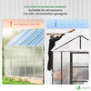 14 x Plaques de polycarbonate alveolaires transparent creux 4mm 121x60.5cm - voonot.com