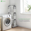 Sechoir a linge etendoir extensible et pliable grande capacite sechage 190x53x170cm Blanc - voonot.com