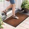 Tapis de porte paillasson 60x90 marron - voonot.com
