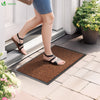 Tapis de porte paillasson 40x60 marron - voonot.com