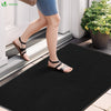 Tapis de porte paillasson 90x120cm Noir - voonot.com