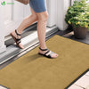Tapis de porte paillasson 90x120cm Beige - voonot.com
