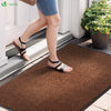 Tapis de porte paillasson 90x120 marron - voonot.com