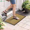 Lot de 2 Tapis de porte paillasson 40x60cm Beige - voonot.com