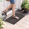 Lot de 2 Tapis de porte paillasson 40x60cm Anthracite - voonot.com