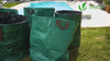 Lot de 3 Sac de Jardin Pop up 100L en Polyéthylène avec Poignées