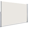 Paravent retractable avec housse de protection 160x300cm Beige - voonot.com
